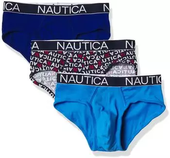 Nautica 3er-Pack Baumwoll-Stretch-Slip (M71703) windsurf/aero/nautica logo-print