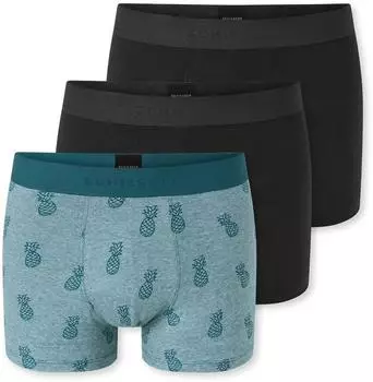 Schiesser Shorts 3er-Pack dunkelblau