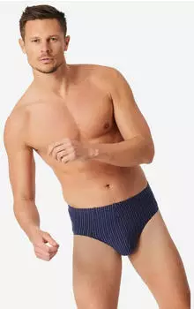 Schiesser Essentials Slip, 3er-Pack schwarz