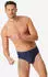 Schiesser Essentials Slip, 3er-Pack schwarz