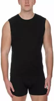 Bruno Banani Check Line 2.0 Unterhemd (2205-2165) schwarz karo