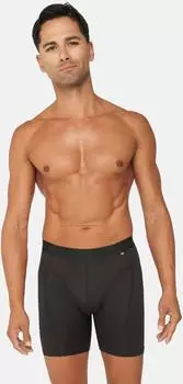 Danish Endurance Sport Boxer Shorts Anti-Chafing 6-Pack schwarz