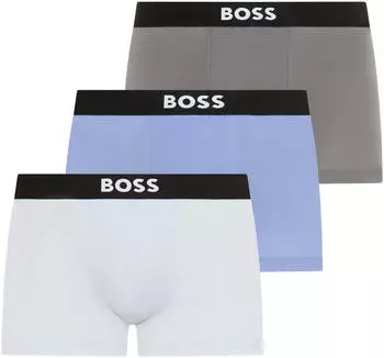 Hugo Boss 3-Pack Trunk One (70229145) hellblau/schlammfarben/schwarz/offwhite