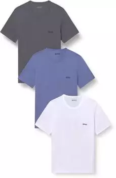 Hugo Boss 3-Pack TShirtRN 3P Classic (50532468) weiß/grau/blau