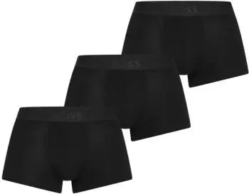 Hugo Boss Trunk 3P Trunk ONE mit unifarbenen Bund (50544263) schwarz