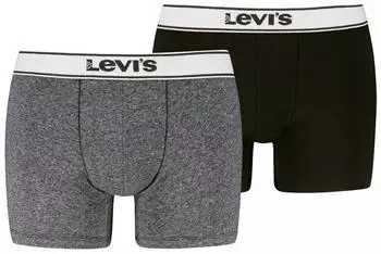 Levi's Vintage Organic Boxer 2er Pack (43482846) schwarz