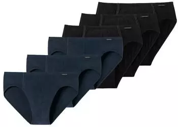 Schiesser Supermini Essentials 3er-Pack (205221) schwarz