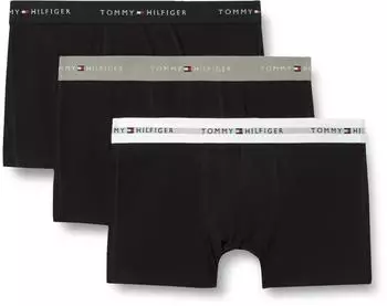 Tommy Hilfiger 3-Pack Boxer (UM0UM02763) grey heather/wei&szlig;/schwarz