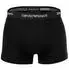 Emporio Armani Retroshorts 3er-Pack (111357CC717) weiß/blau/schwarz
