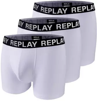 Replay 2-Pack Trunks (I101005) schwarz/wei&szlig;