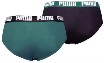 Puma Basic Slips 2er-Pack (15651758) emerald ice/schwarz