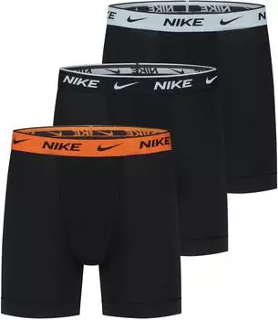 Nike Everyday Essentials Cotton Stretch Boxer (KE1007) schwarz/hellblau/orange