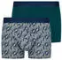 Bruno Banani Boxershorts Baumwolle (68218538) navy/sage grün print