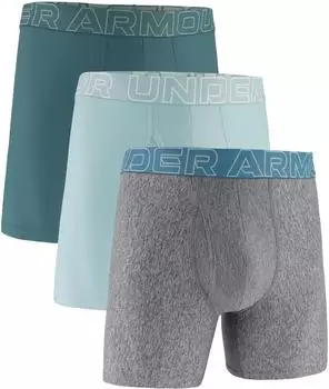 Under Armour Tech Performance Boxershorts 3er-Pack enamel blue