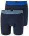 Schiesser Long-Shorts 2er-Pack mehrfarbig 95/5 (180195-925)