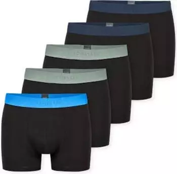 Schiesser Shorts 3er-Pack dunkelblau 95/5 (180194-925)