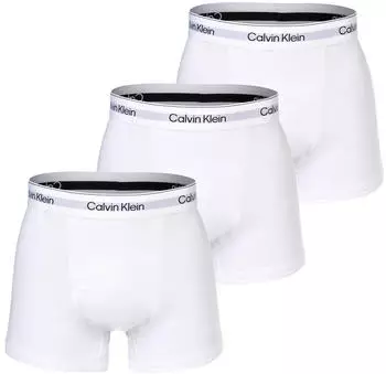 Calvin Klein ICON Cotton Stretch Trunks weiß