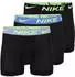 Nike Micro 3 Pack Boxer Brief schwarz/multi