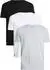 Lacoste 3er-Pack T-Shirts in Schwarz Grau und Weiß-Bunt (TH9010_BXY)