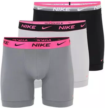 Nike E-Day Cotton Stretch Boxershorts (KE1007) hyper pink metallic/armory white/wolf grey/cool grey
