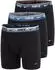 Nike Eday Cotton Stretch Boxer Brief 3PK Dri-FIT (NIK-NQ00KE1285-JUJ-M) schwarz