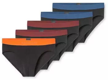 Schiesser Rio-Slips 5er-Pack mehrfarbig 95/5 (183216-926)