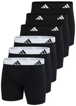 Adidas Boxershort 6-Pack (21130725) schwarz/weiß