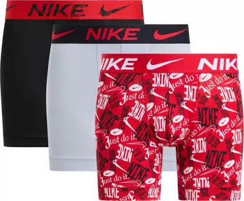 Nike Boxer Brief 3PK (KE1277-HJP) hjp - u rd jdi tp p/w g-bk wb/bk-u rd swb