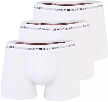 Tommy Hilfiger Signature Boxer Shorts 3er-Pack hellgrau/rot/schwarz/wei&szlig;