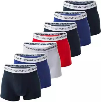 GANT Trunk 7-Pack Boxershorts (900027003) multicolor