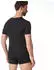 Bruno Banani Check Line 2.0 V-Shirt Pique Look schwarz karo