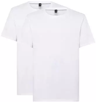 s.Oliver T-Shirt im 2er Pack weiß 6009740.1334.