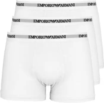 Emporio Armani Core Logoband 3er-Pack Trunk (EM000259AF14132M0066) wei&szlig;