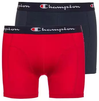 Champion Boxershorts Slim-Fit (U20193) rot/blau