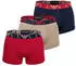 Emporio Armani Boxershorts 3er Pack blau/rot/beige