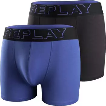 Replay Cuff 3D Unterwäsche cobalt blue/black