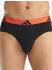 Adidas Active Flex Cotton Slip (3-Pack) elastisch (4AM001-909) schwarz/grau/orange