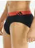 Adidas Active Flex Cotton Slip (3-Pack) elastisch (4AM001-909) schwarz/grau/orange