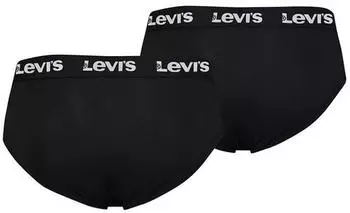 Levi's Repeat Logo Brief 2P (701237957) schwarz