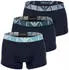 Emporio Armani 3er Pack Boxershorts (19101423) navy/pastellblau/hellblau/petrol