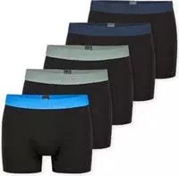 Schiesser 3er-Set: Boxershorts in Schwarz - S