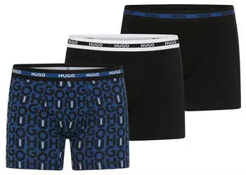 HUGO Boxer BR Planet DES Boxer Shorts (50545674) dunkelblau
