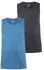JP 1880 Tank Tops 2er-Pack Basic Ärmellos (796858) blau/grau
