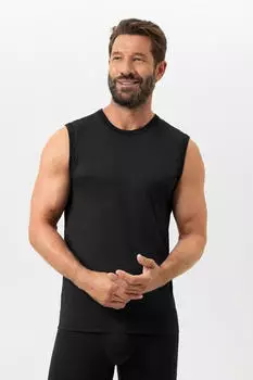 Mey Iconic Modal Muscle Shirt schwarz
