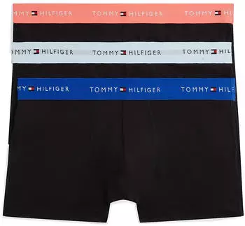 Tommy Hilfiger Trunk WB Boxershorts 3er Pack (UM0UM03890) pch dusk/tme cob/keep blue