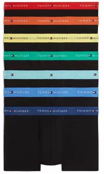 Tommy Hilfiger Trunk Slim Fit 7-Pack mischfarben/schwarz