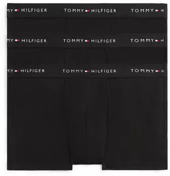 Tommy Hilfiger 3P Wb Boxer Brief Slim Fit (UM0UM03890) schwarz