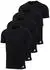 Adidas Crew Neck Shirt Active Flex Cotton 4-Pack Slim Fit (TB_4AM016-4P-000-M) schwarz