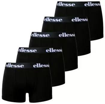 Ellesse Nurra Trunks Boxershorts 5 Pack (34408651) schwarz/weiß