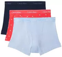 Calvin Klein Underwear Trunk TRUNK 3PK (Packung, 3er-Pack) mit Logo-Elastikbund...